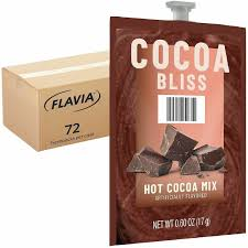 FLAVIA  COCOA BLISS HOT CHOCOLATE 1 rail