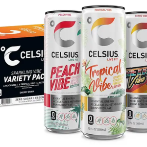 Celsius Sparkling Vibe Variety Pack 18 Count